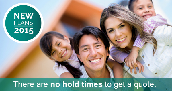 There are no hold times to get a quote.